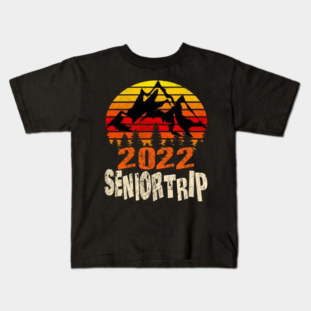 senior trip 2022 Kids T-Shirt by Darwish